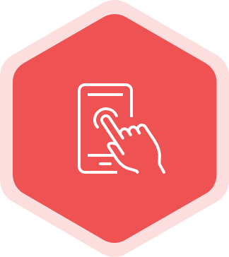 Icon - app scrolling gesture